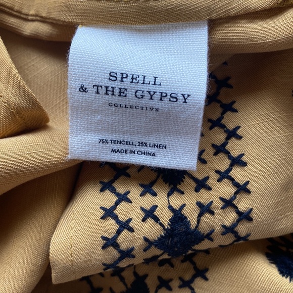 Spell & the Gypsy Collective Venus Off-Shoulder Dress Size XS - Picture 11 of 11